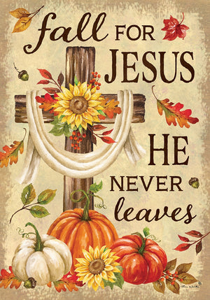 Fall for Jesus House Flag