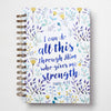 I Can Do All This Large Wirebound Hardcover Journal