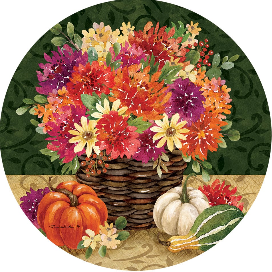 Mums Basket Accent Magnet