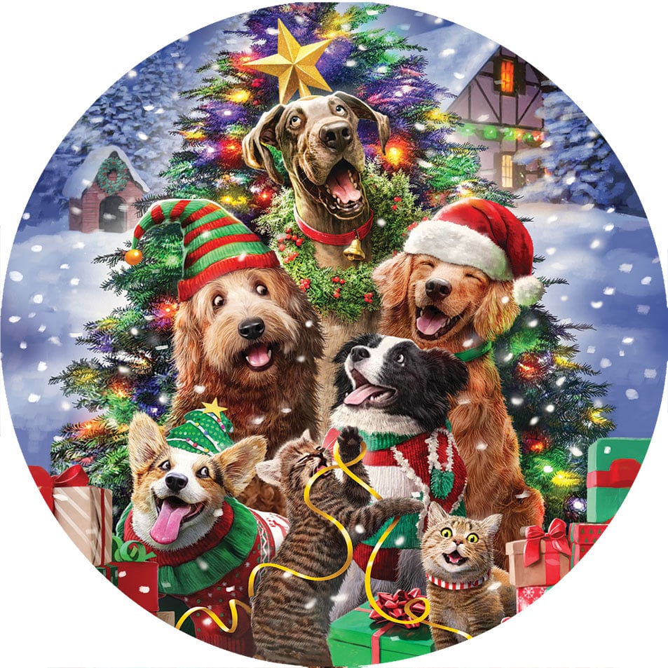 Cats & Dogs Tree Accent Magnet