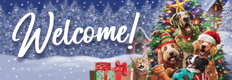 Cats & Dogs Tree Signature Sign