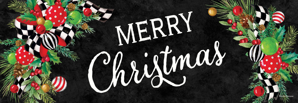 Christmas Swag Signature Sign