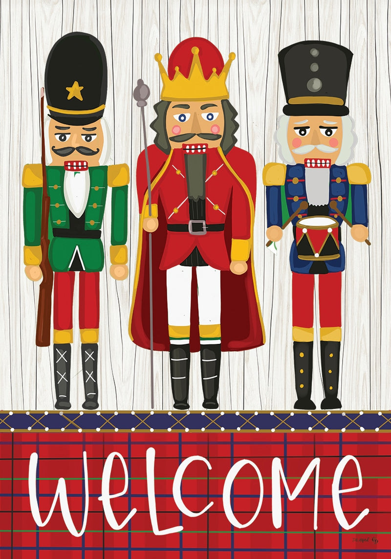 Nutcrackers Garden Flag