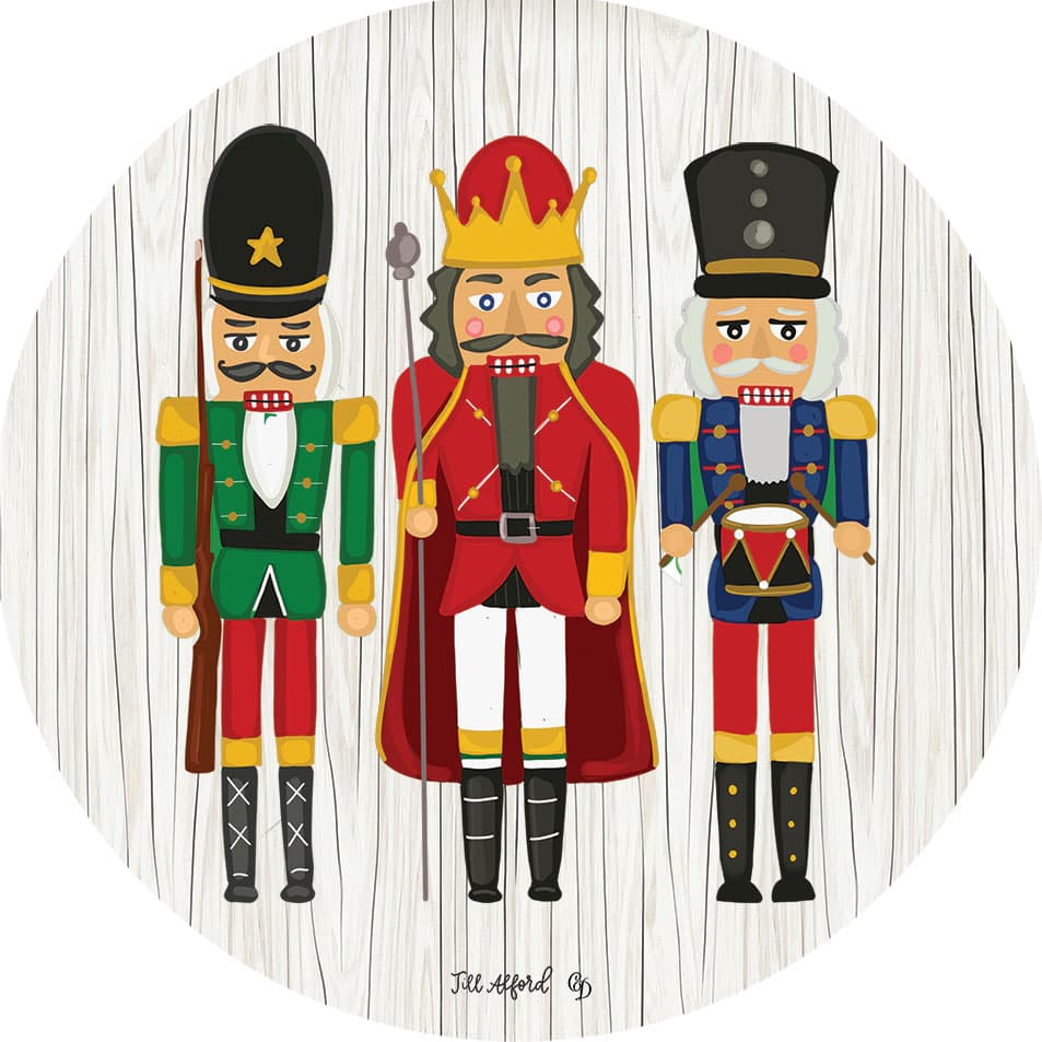 Nutcrackers Accent Magnet