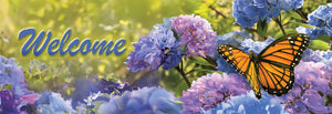 Monarch Hydrangeas Signature Sign
