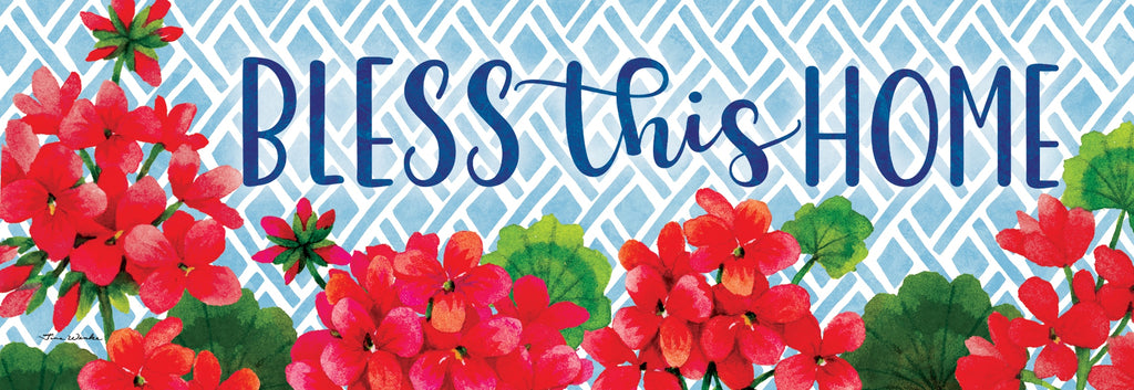 Blessed Geranium Signature Sign