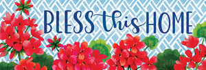 Blessed Geranium Signature Sign