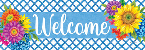Floral Vines Signature Sign