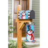 Patterned Snowman Mailbox Cover