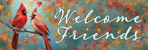 Cardinal Couple Signature Sign