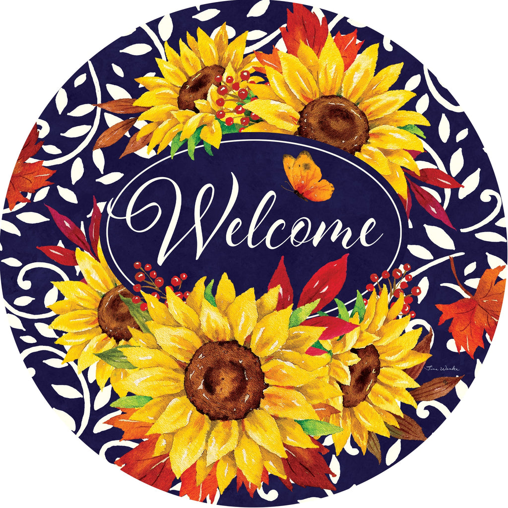 Sunflower Panel Accent Magnet