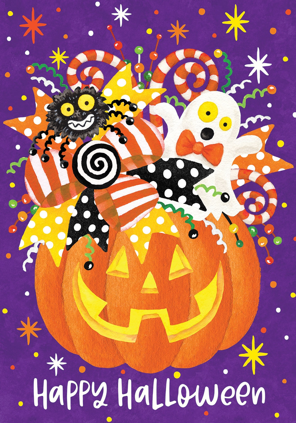 Jack O' Lantern Garden Flag