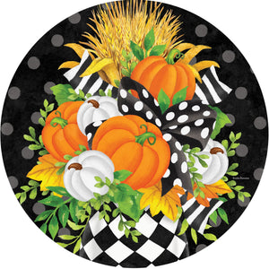 Black & White Planter Accent Magnet