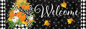 Black & White Planter Signature Sign