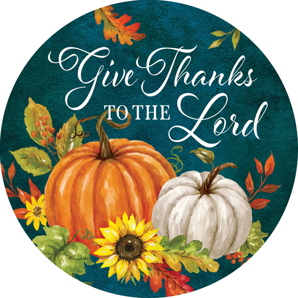 Thanks Pumpkin Accent Magnet