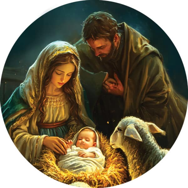 Nativity Accent Magnet