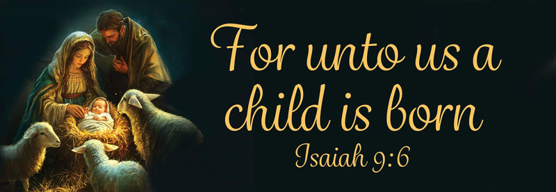 Nativity Signature Sign