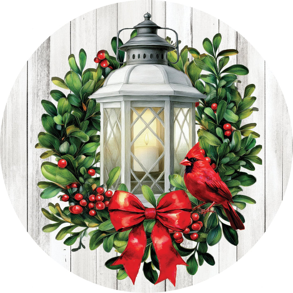 Cardinal Lantern Accent Magnet