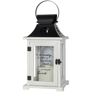 In Memory Of Picture Frame Lantern