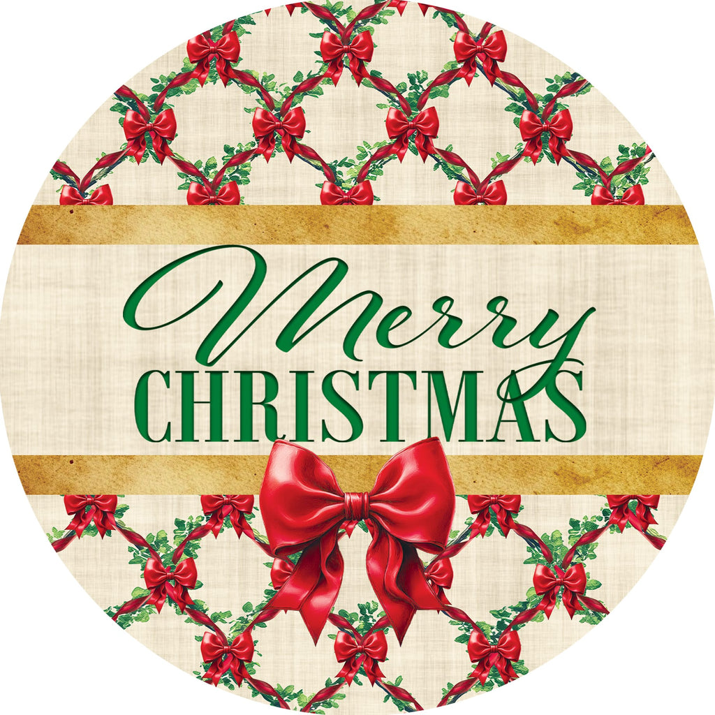 Christmas Bows Accent Magnet