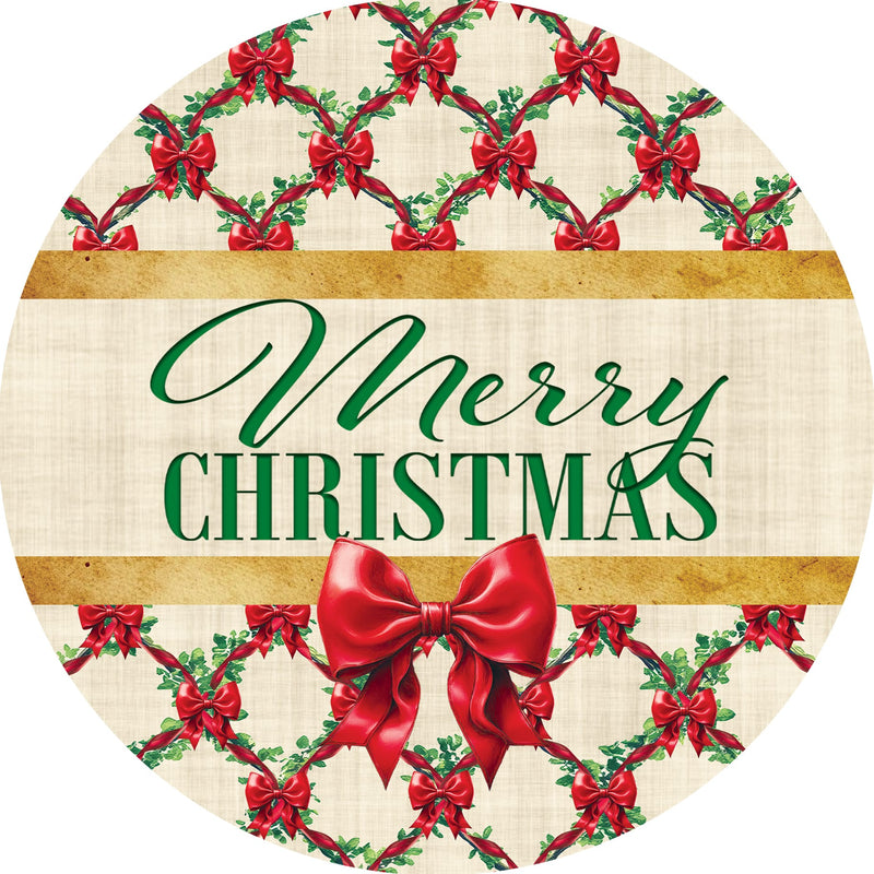 Christmas Bows Accent Magnet