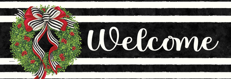 Holiday Stripes Signature Sign