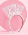 Bridal Pearl Headband Accessory, Bridal Shower Gift, Bach