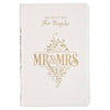 Devotional for Mr. & Mrs. White Faux Leather