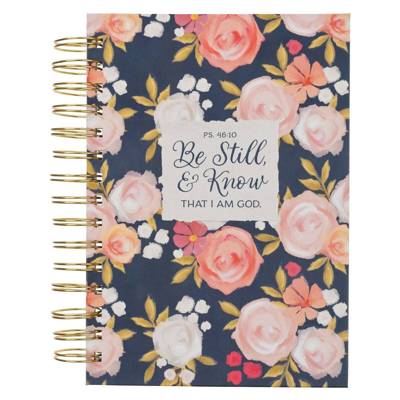 Be Still Psalm 46:10 Spiral-Bound Journal