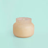 Capri Blue Pumpkin Dulce Champagne Glitter Jar Candle, 19 oz
