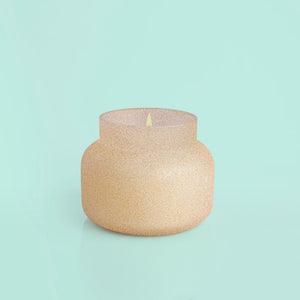 Capri Blue Pumpkin Dulce Champagne Glitter Jar Candle, 19 oz