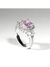 R.S. Covenant Pink Cubic Zirconia & Crystal Unconditional Guarantee Ring