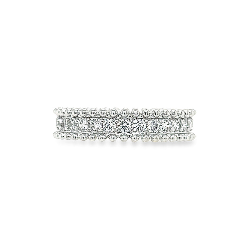 R.S. Covenant Cubic Zirconia Eternity Band Unconditional Guarantee Ring