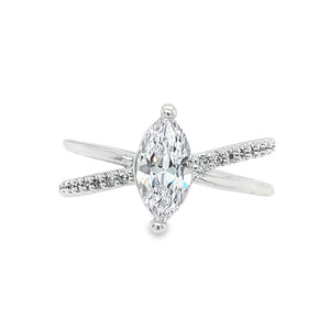 R.S. Covenant Cubic Zirconia Unconditional Guarantee Ring