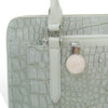 Modern Geo Print Purse Key Hanger