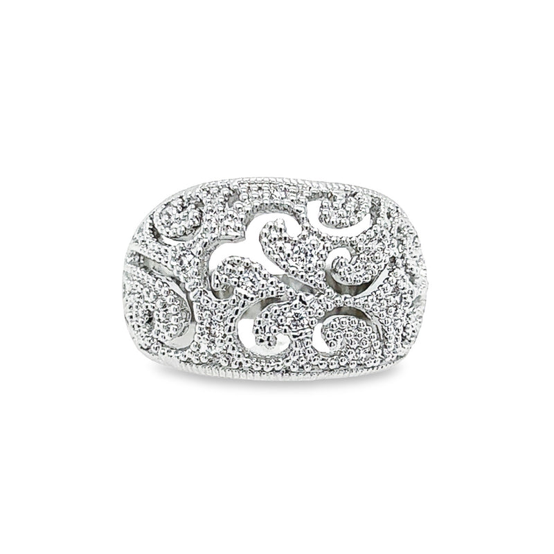 R.S. Covenant Cubic Zirconia Unconditional Guarantee Ring