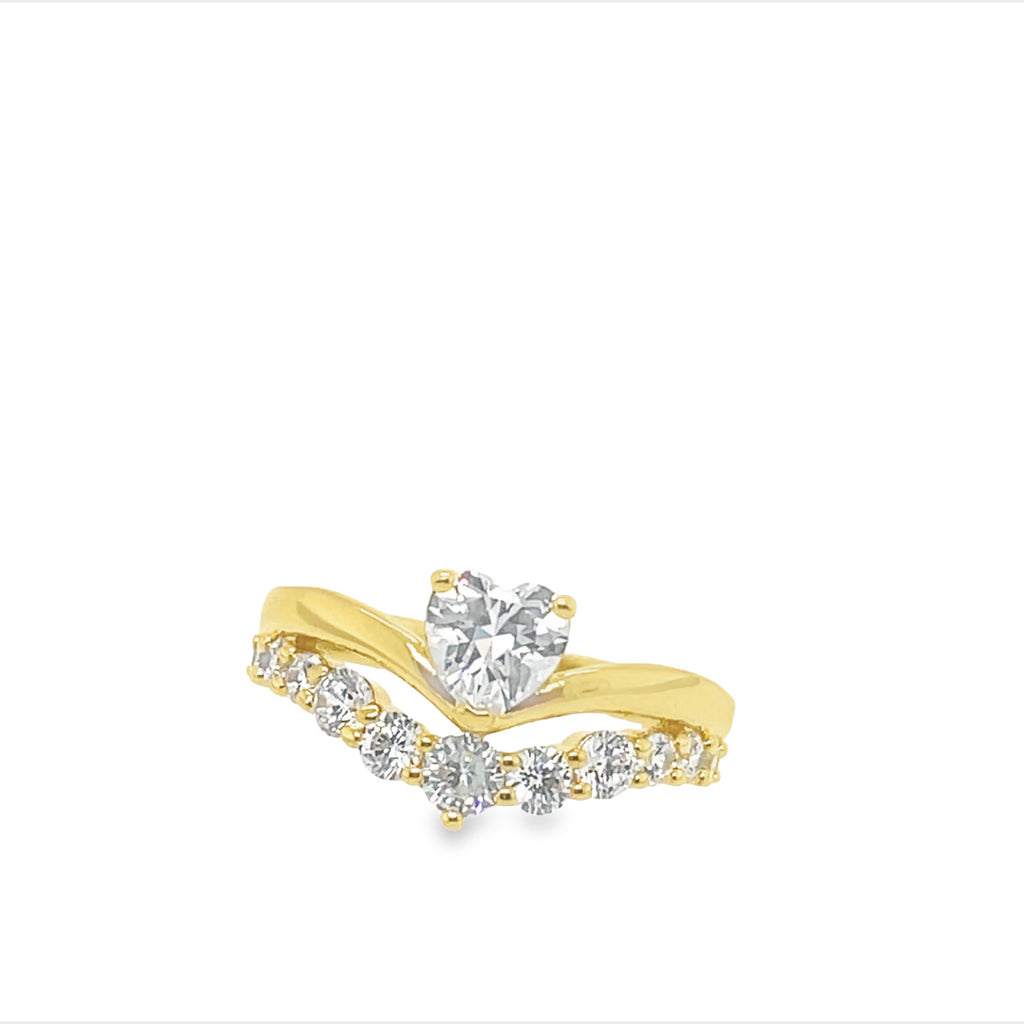 R.S. Covenant Cubic Zirconia Unconditional Guarantee Ring