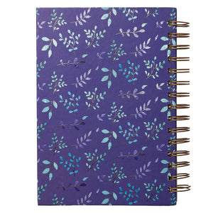 I Can Do All This Large Wirebound Hardcover Journal