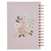 Strength & Dignity Prov. 31:25 Pink Floral Wirebound Journal