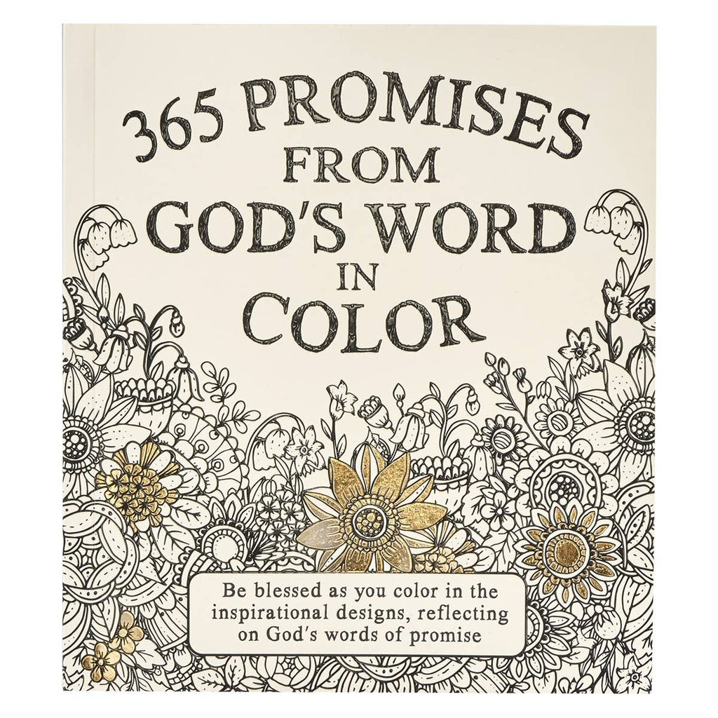 365 Promises God's Word in Color Coloring Devotional