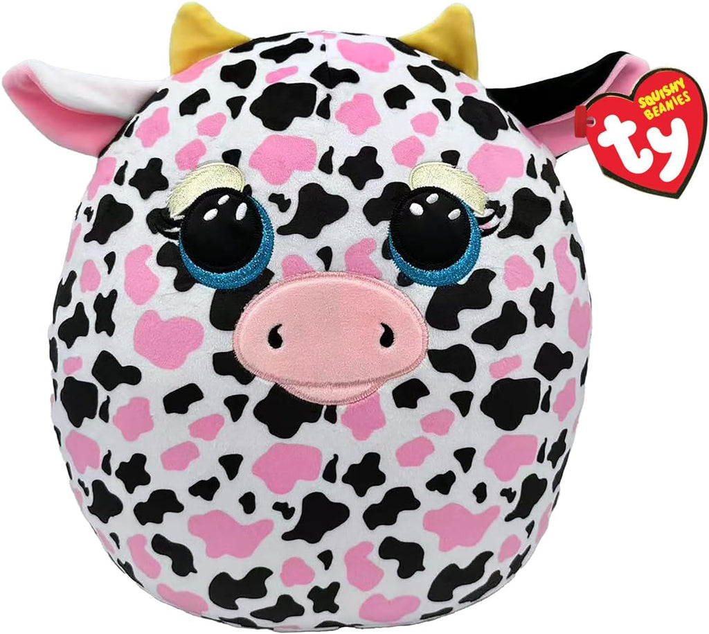 Ty Milkshake Cow 10" Squish-A-Boos