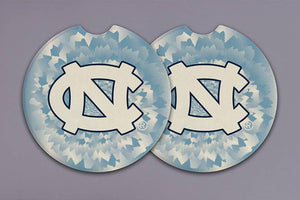 UNC  Tie Dye Car Coaster