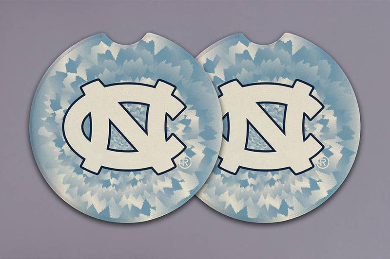UNC  Tie Dye Car Coaster