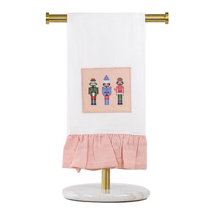 Nutcracker March Ruffle Hand Towel