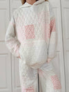 Sunkissed Coconut Quilted Pastel Hoodie