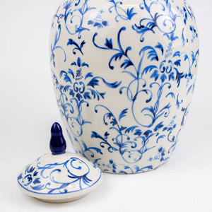 Imperial Palace Blue & White Ginger Jar