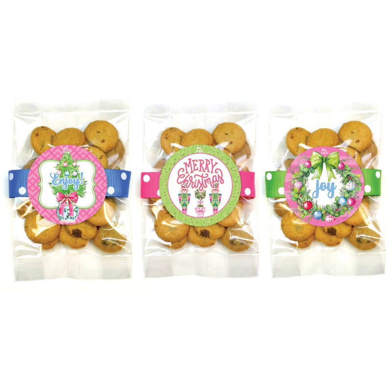 Oh Sugar Christmas Chocolate Chip Cookies 1.5 oz Bag