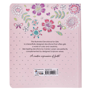 Illustrated Devotional for Girls Softcover Book