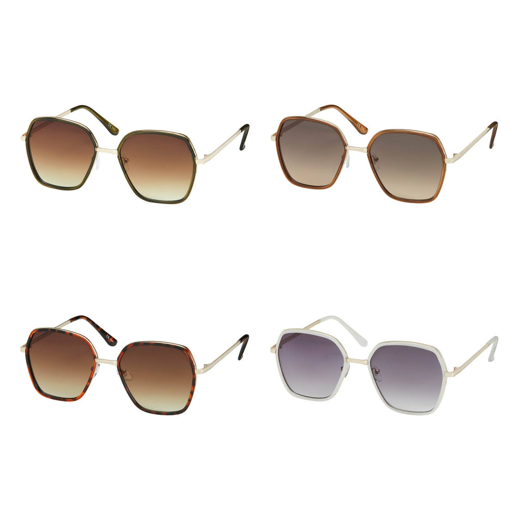 Blue Gem Jade Angled Combo Sunglasses