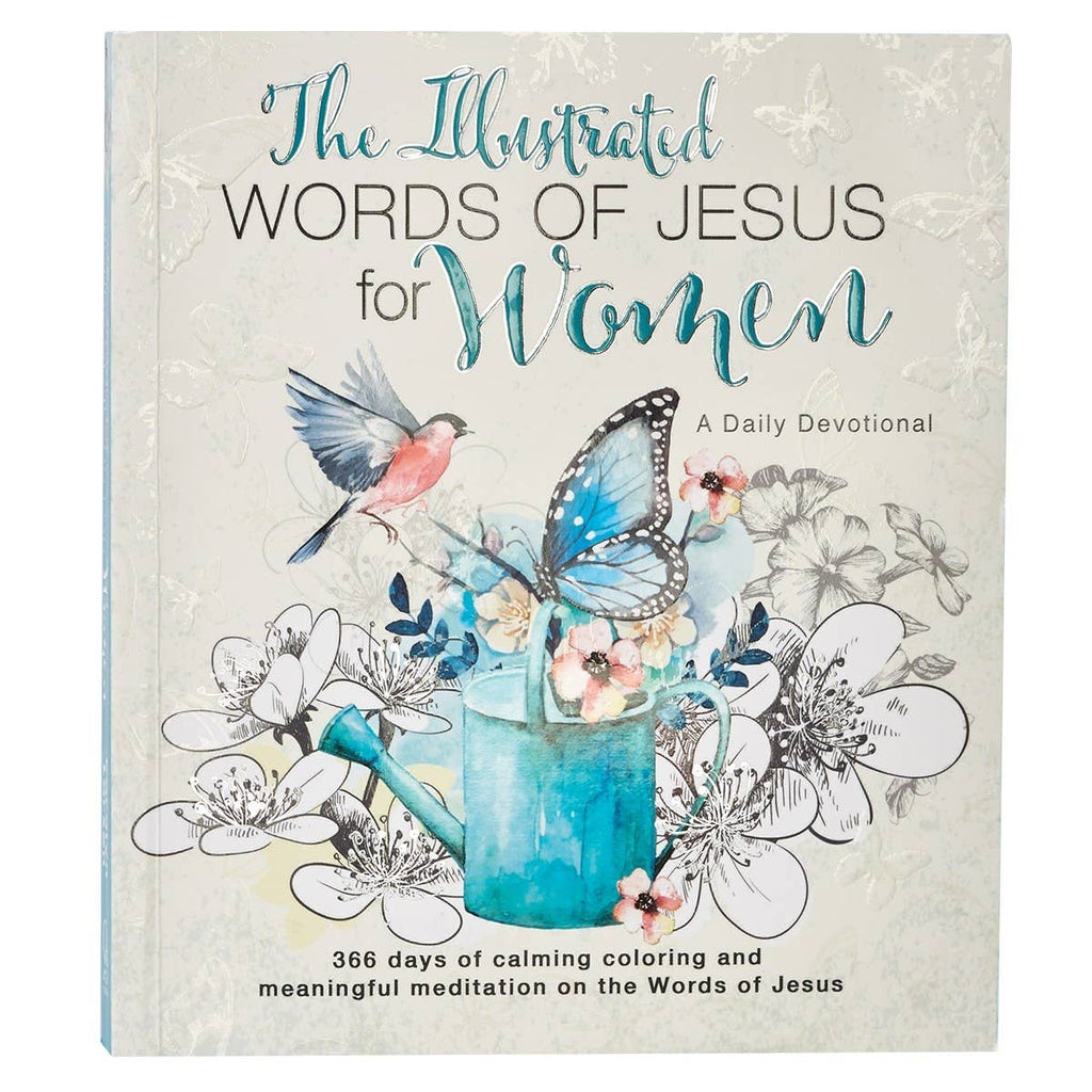 Illustrated Words of Jesus for Women Coloring Devotional